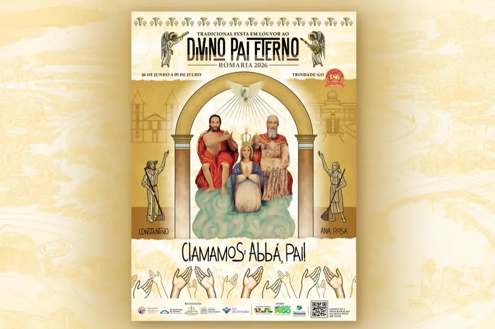 Romaria do Divino Pai Eterno 2026 terá o tema “Clamamos: Abbá, Pai”