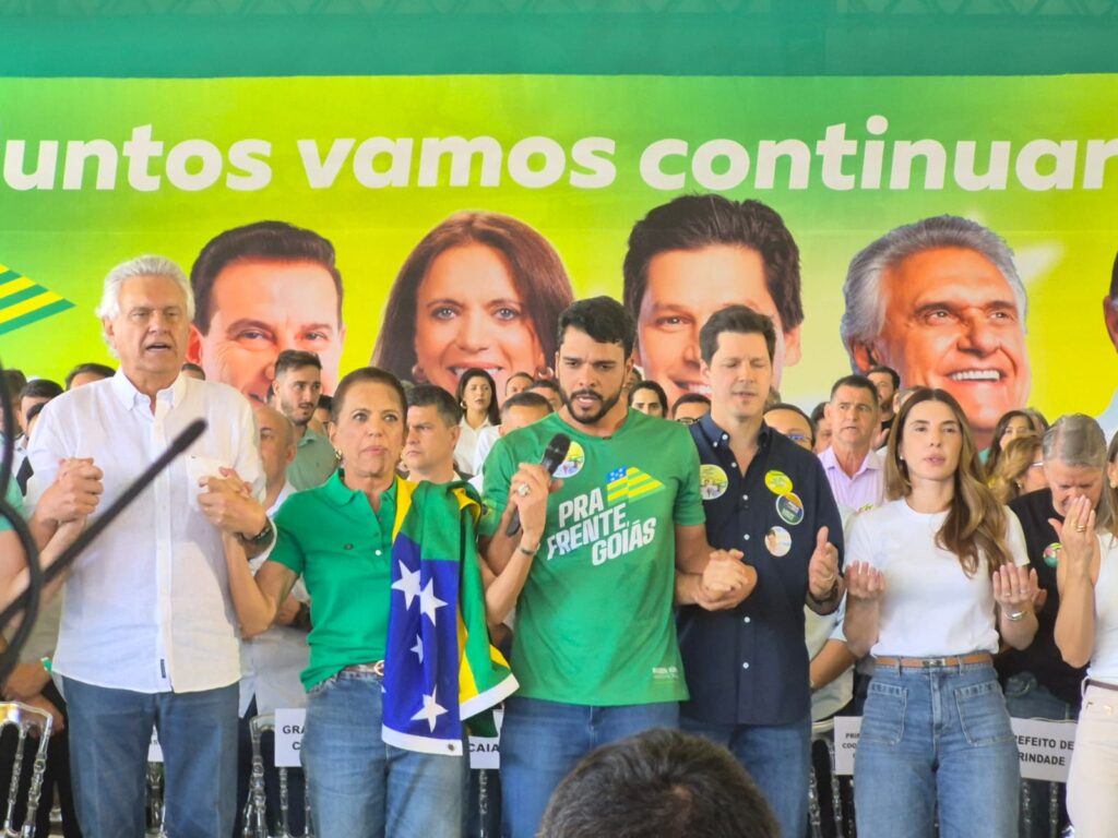 Marden Júnior destaca parceria com o Governo de Goiás durante encerramento do “Pra Frente Goiás” em Trindade