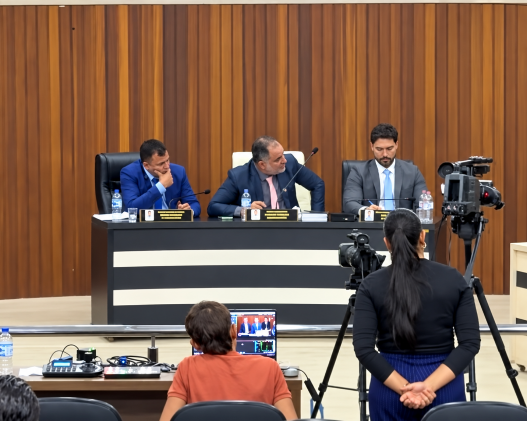 Weslley Cabeção é reconduzido à presidência da Câmara de Trindade e união da base de Marden Júnior marca nova composição