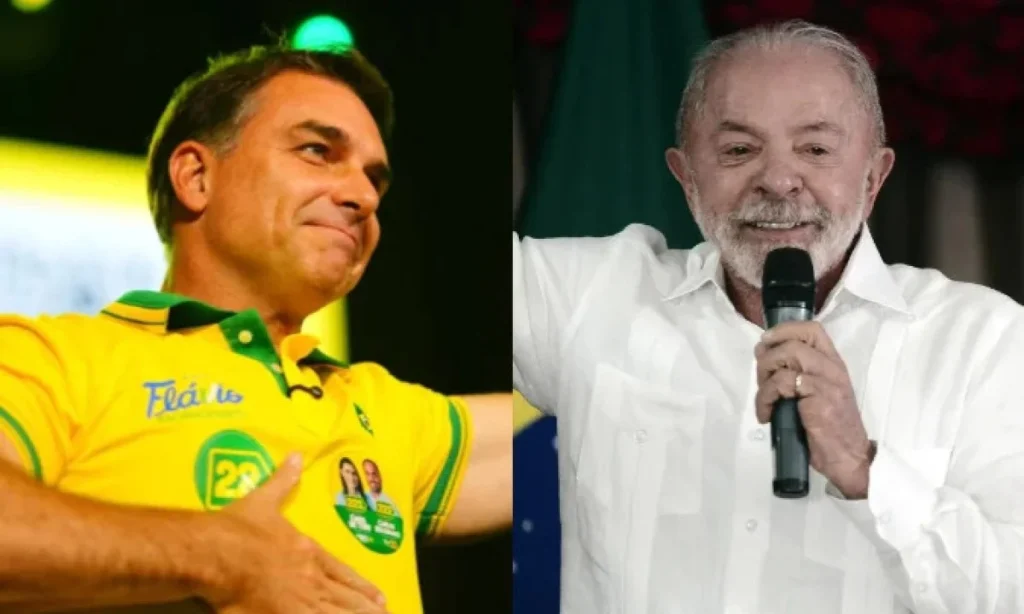 Meio/Ideia: Flávio Bolsonaro tem 51,1% dos votos válidos, contra 48,9% de Lula